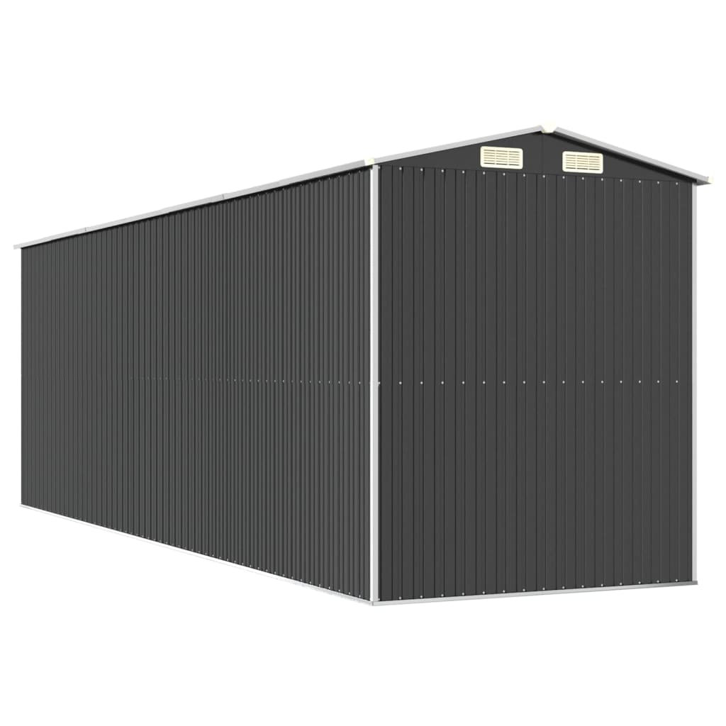 Puutarhavaja antrasiitti 192x606x223 cm galvanoitu teräs - Sisustajankoti.fi
