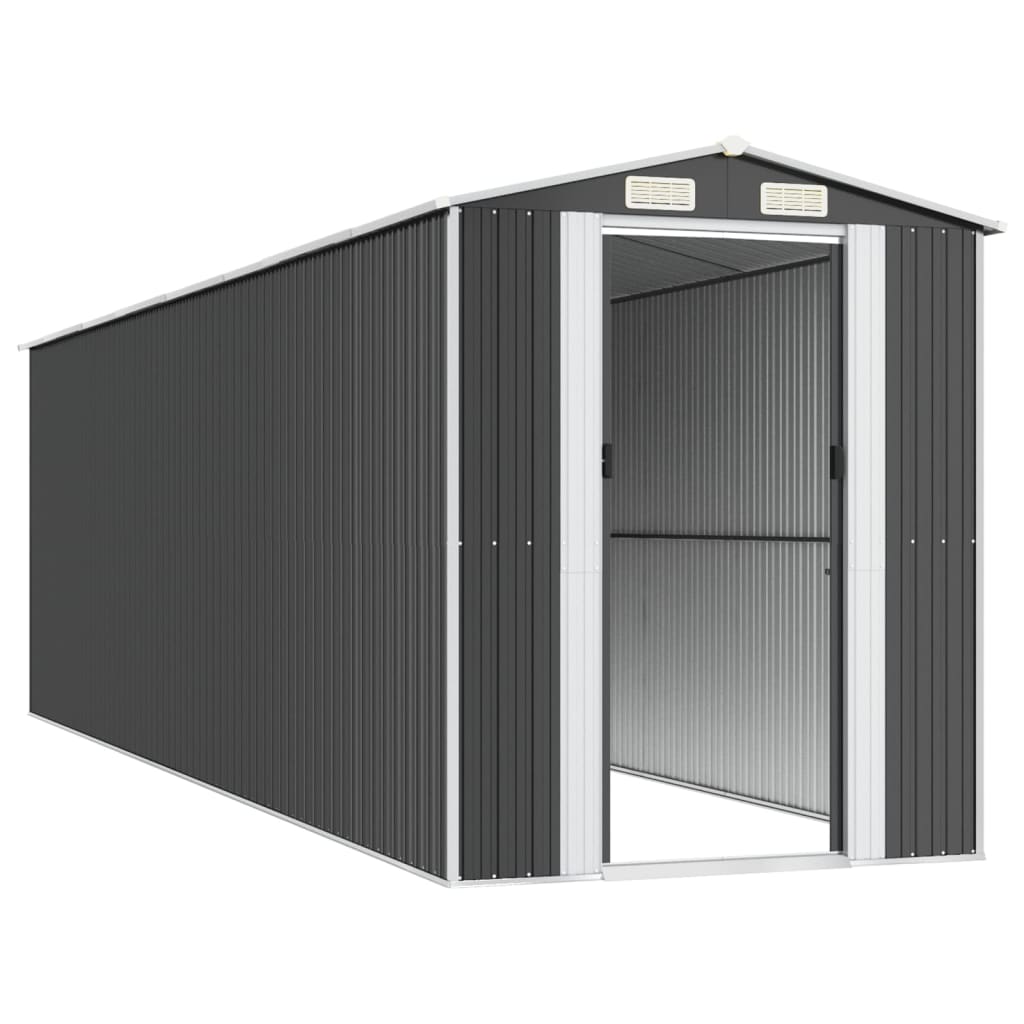 Puutarhavaja antrasiitti 192x689x223 cm galvanoitu teräs - Sisustajankoti.fi