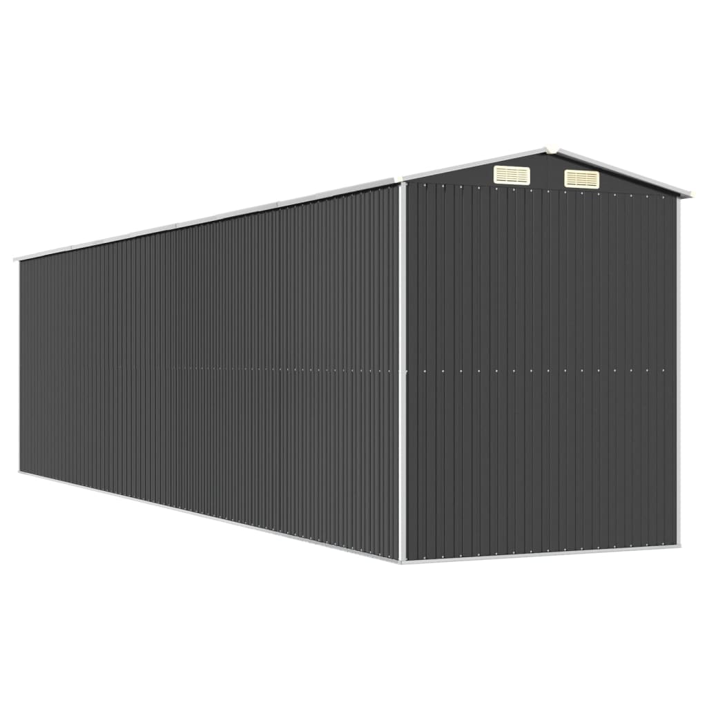 Puutarhavaja antrasiitti 192x772x223 cm galvanoitu teräs - Sisustajankoti.fi