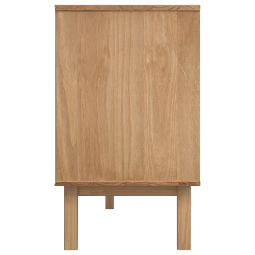 Senkki OTTA ruskea ja harmaa 114x43x73,5 cm täysi mänty - Sisustajankoti.fi