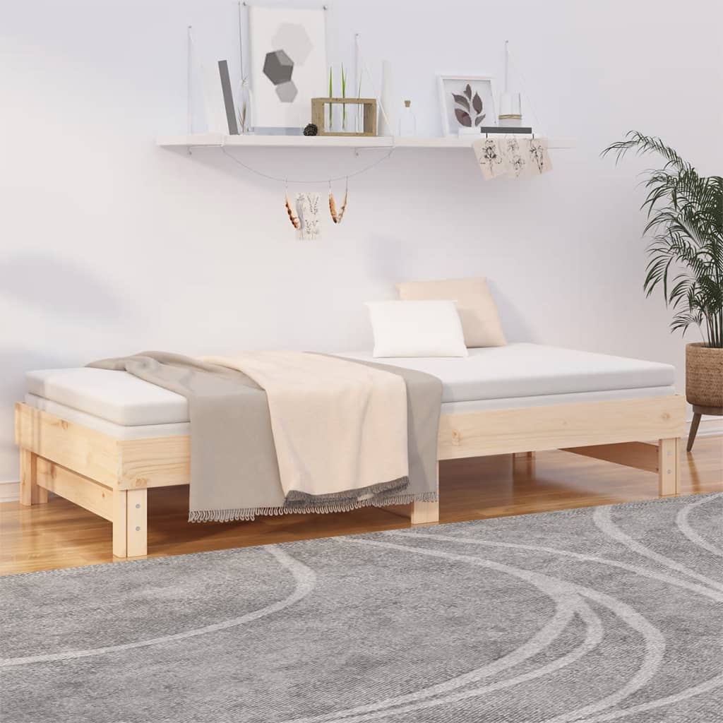 Sohvasänky ulosvedettävä 2x (90x200) cm täysi mänty - Sisustajankoti.fi