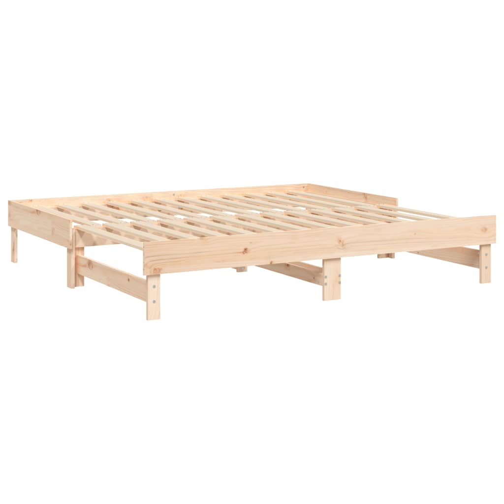 Sohvasänky ulosvedettävä 2x (90x190) cm täysi mänty - Sisustajankoti.fi