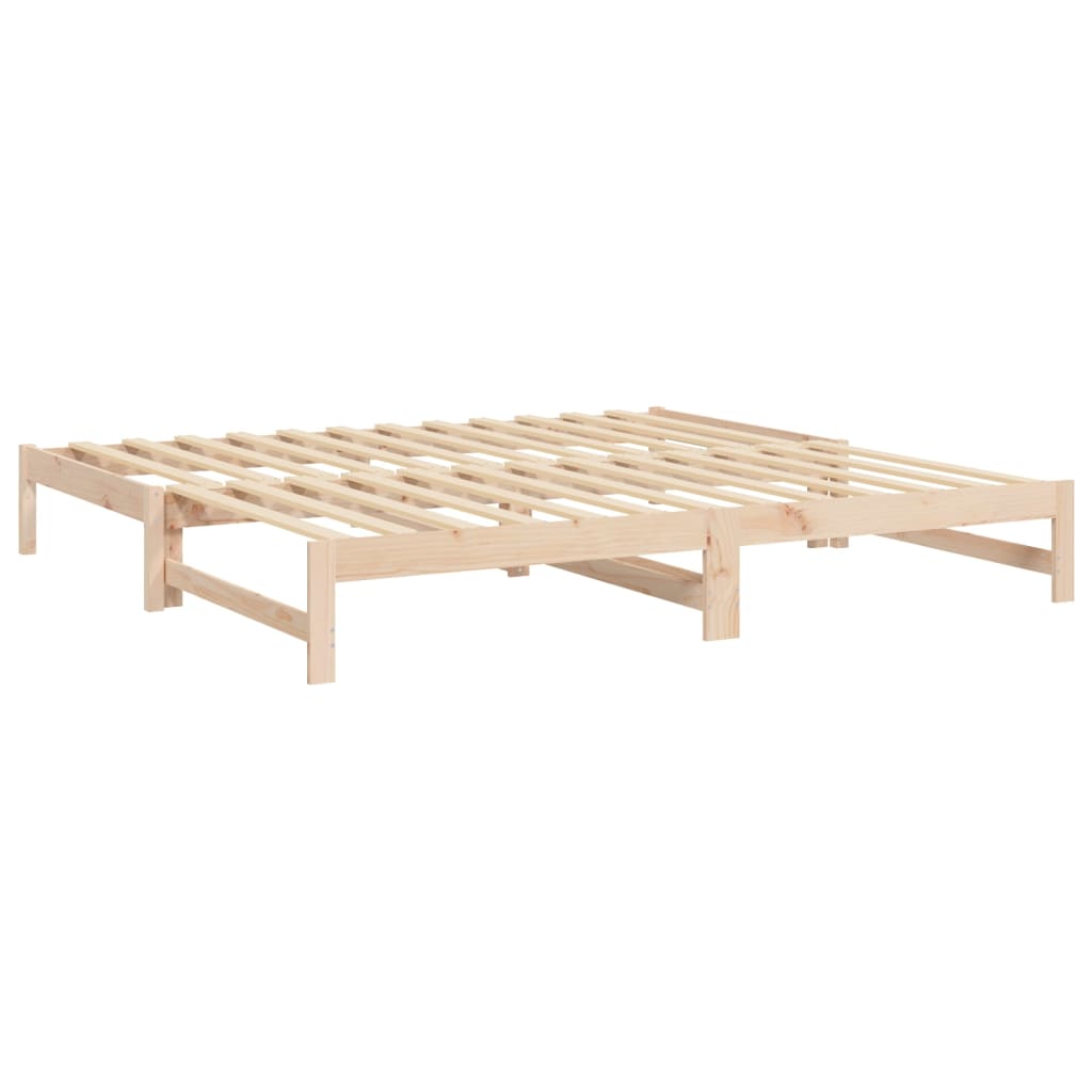 Sohvasänky ulosvedettävä 2x (80x200) cm täysi mänty - Sisustajankoti.fi