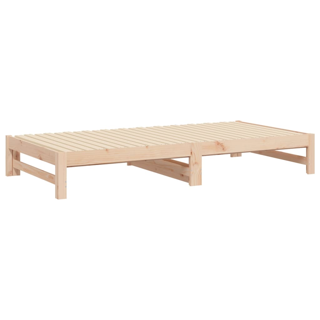 Sohvasänky ulosvedettävä 2x (80x200) cm täysi mänty - Sisustajankoti.fi