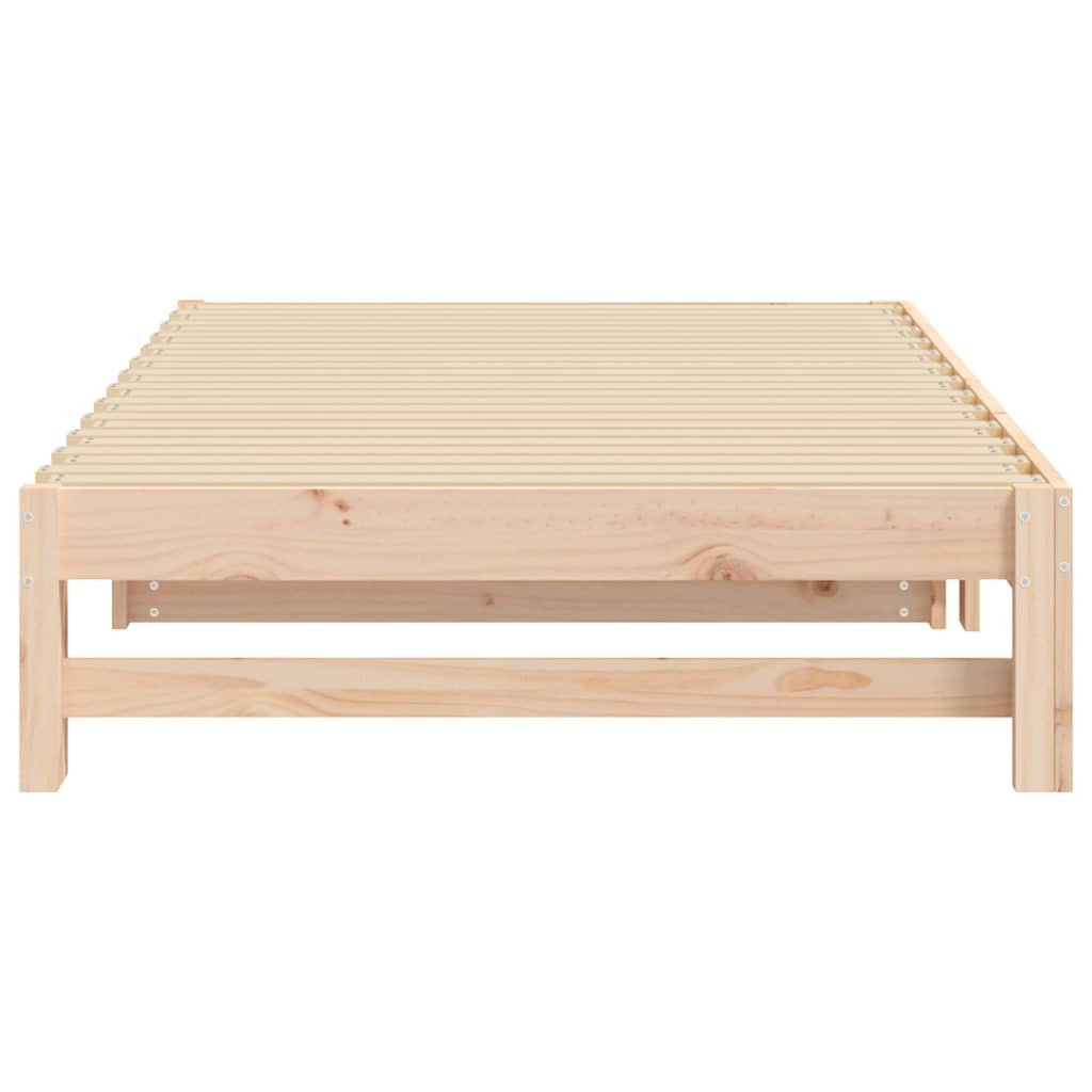 Sohvasänky ulosvedettävä 2x (80x200) cm täysi mänty - Sisustajankoti.fi