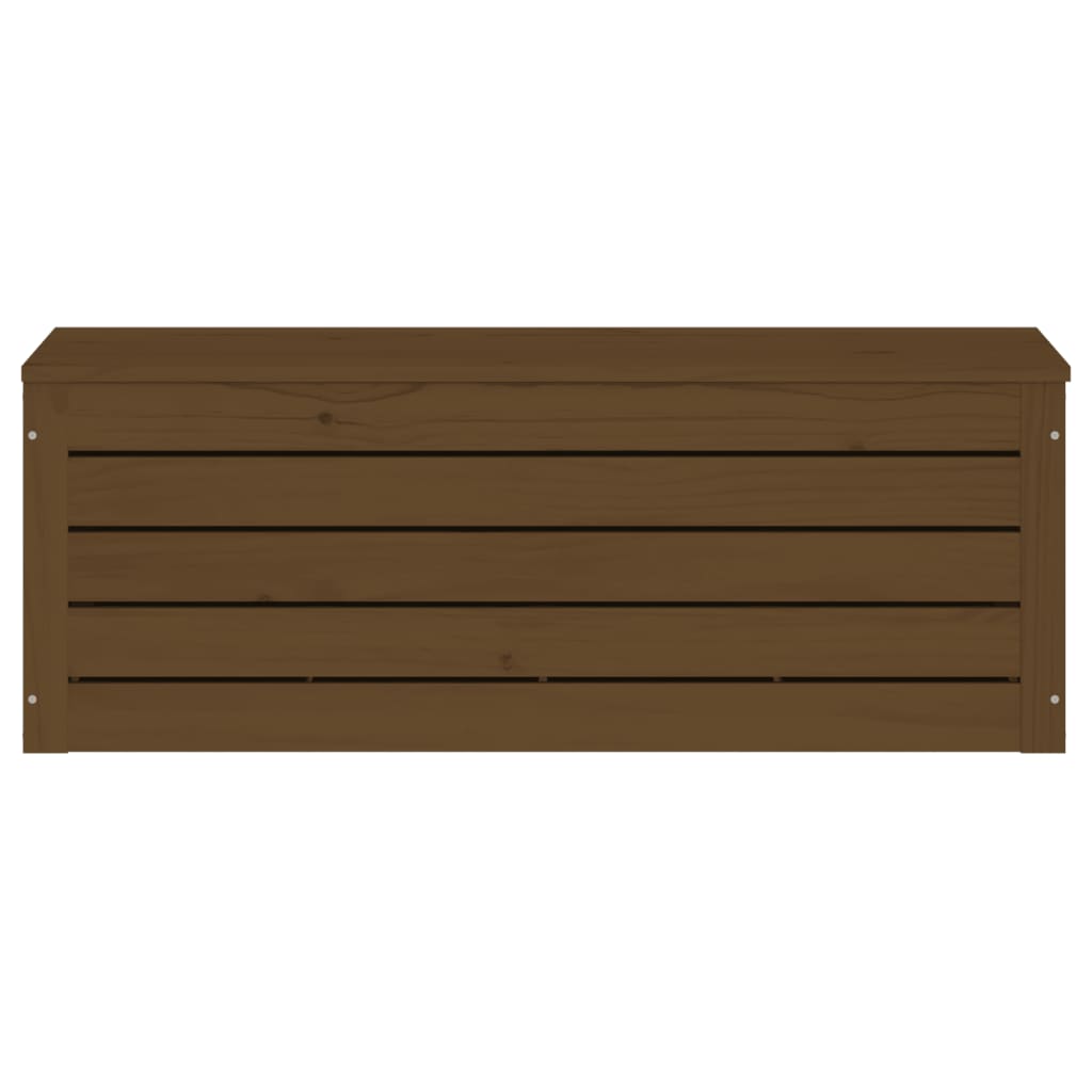 Säilytyslaatikko hunajanruskea 89x36,5x33 cm täysi mänty - Sisustajankoti.fi