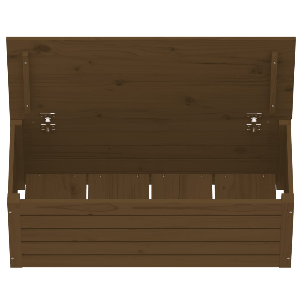 Säilytyslaatikko hunajanruskea 89x36,5x33 cm täysi mänty - Sisustajankoti.fi