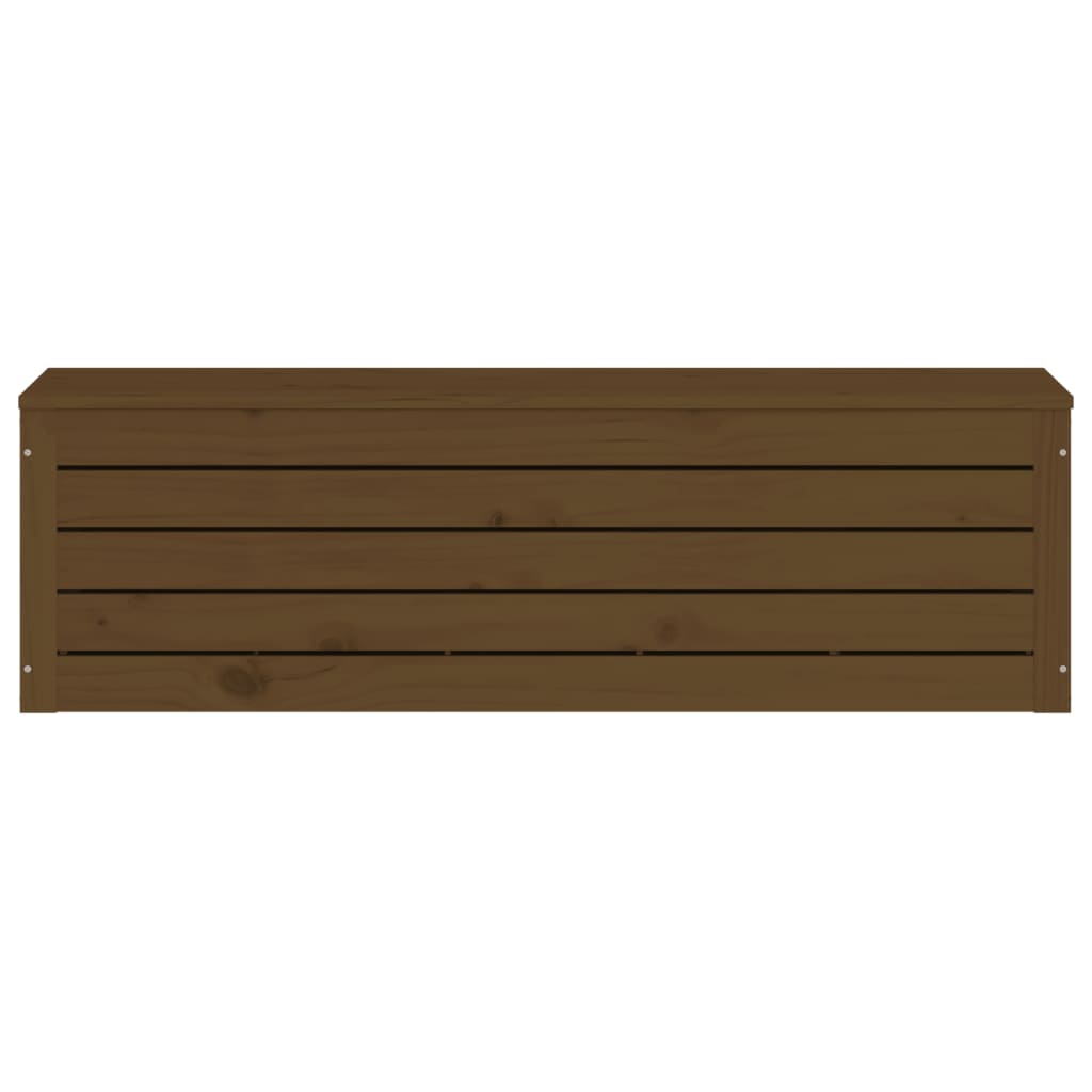 Säilytyslaatikko hunajanruskea 109x36,5x33 cm täysi mänty - Sisustajankoti.fi