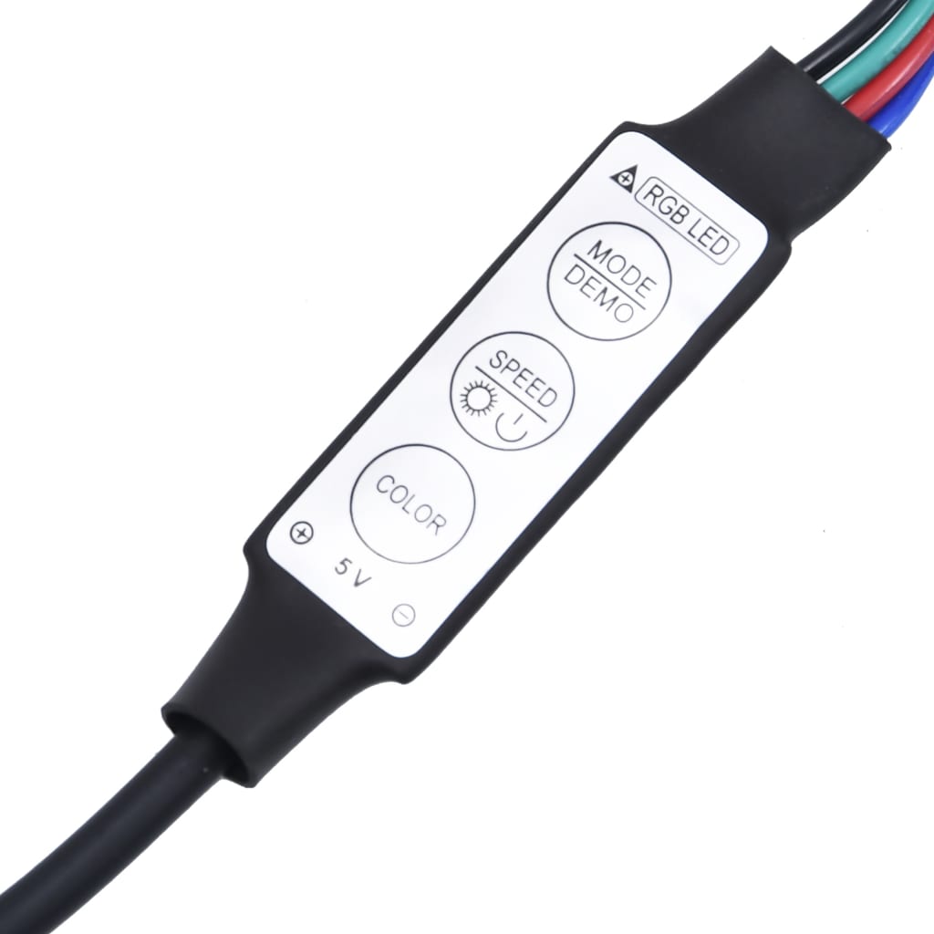 TV-taso LED-valoilla savutammi 240x35x40 cm - Sisustajankoti.fi