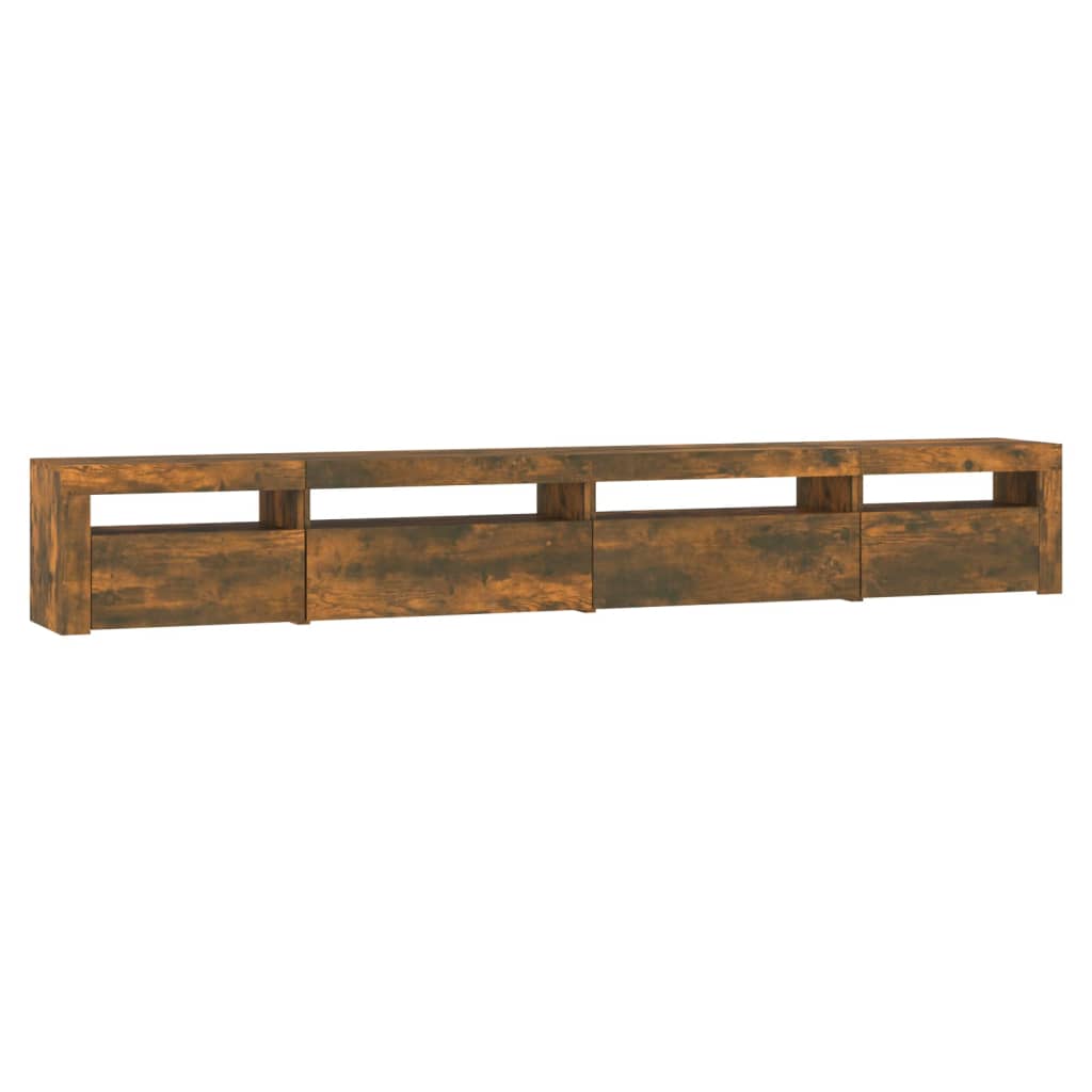 TV-taso LED-valoilla savutammi 270x35x40 cm - Sisustajankoti.fi