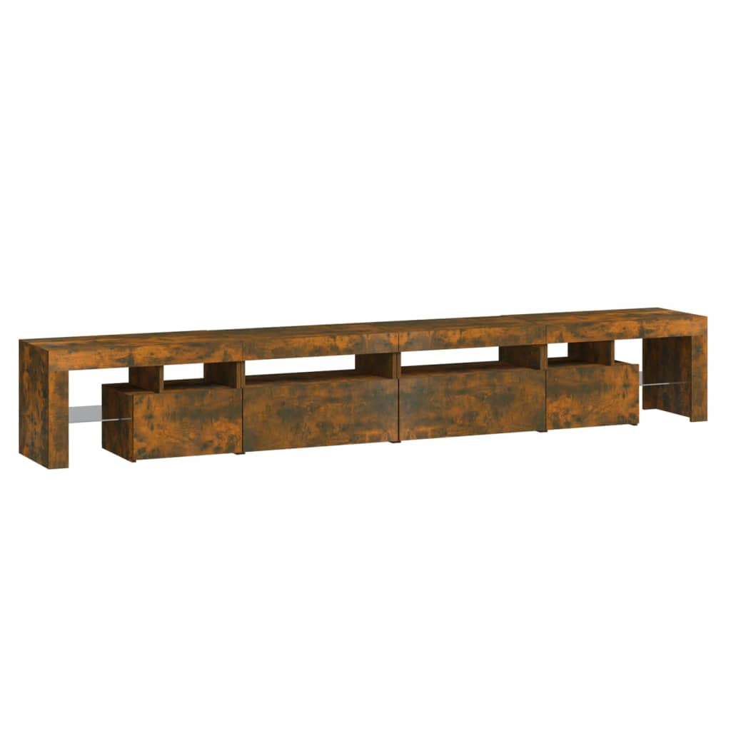 TV-taso LED-valoilla savutammi 280x36,5x40 cm - Sisustajankoti.fi