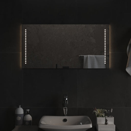 Kylpyhuoneen LED-peili 40x80 cm - Sisustajankoti.fi