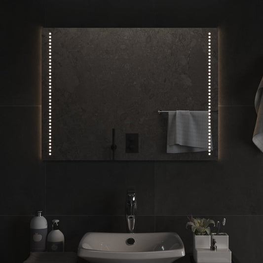 Kylpyhuoneen LED-peili 60x80 cm - Sisustajankoti.fi