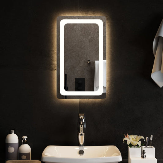 Kylpyhuoneen LED-peili 30x50 cm - Sisustajankoti.fi