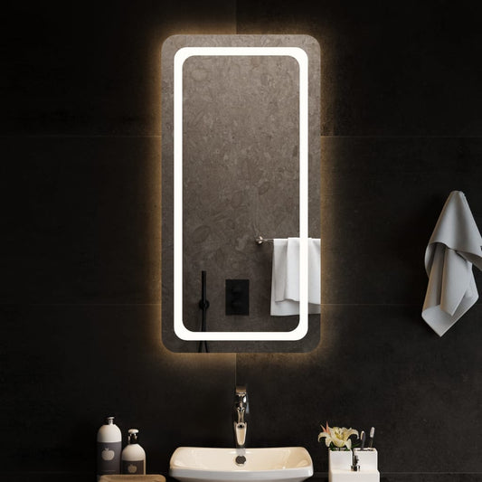 Kylpyhuoneen LED-peili 50x100 cm - Sisustajankoti.fi
