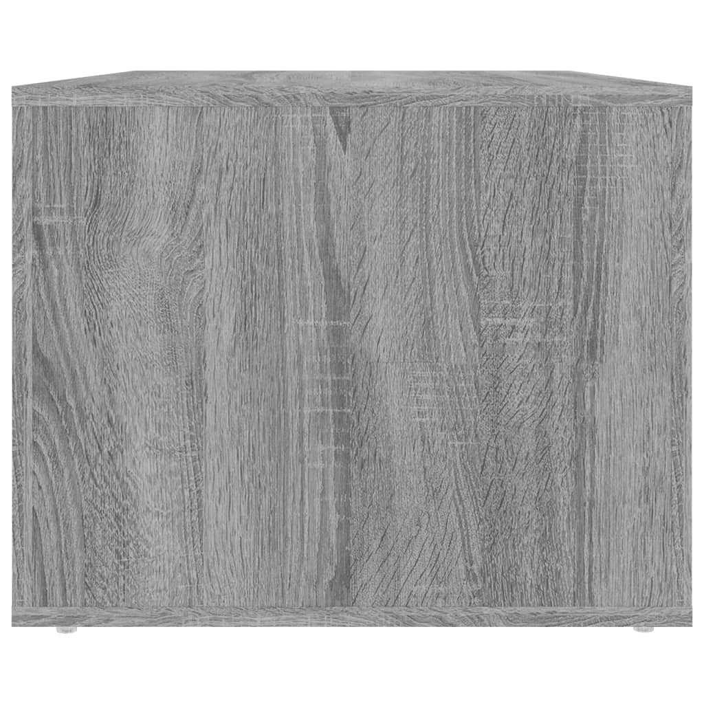 Sohvapöytä harmaa Sonoma 80x50x40 cm tekninen puu - Sisustajankoti.fi