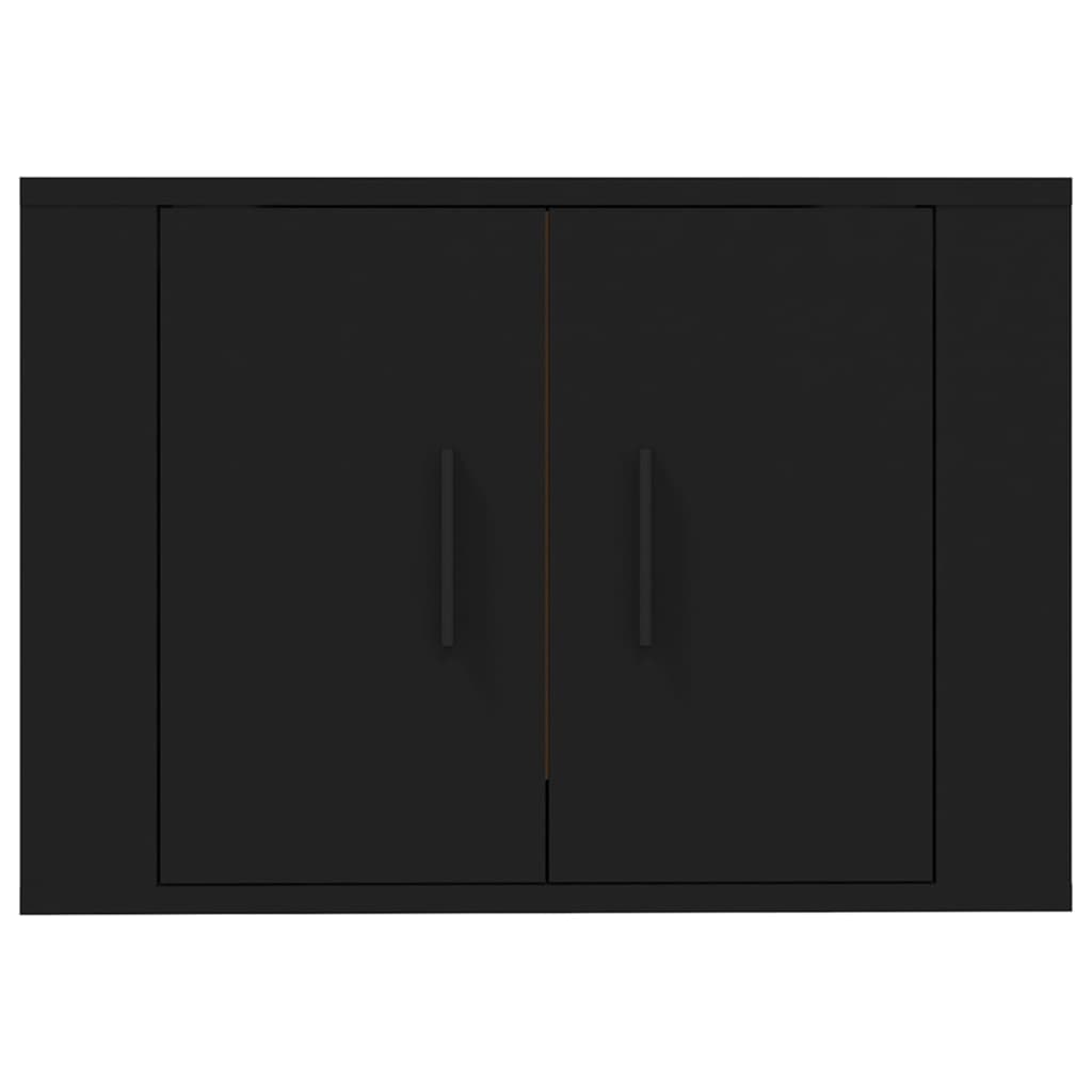 Seinäkiinnitettävä TV-taso musta 57x34,5x40 cm - Sisustajankoti.fi
