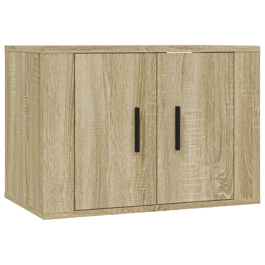 Seinäkiinnitettävä TV-taso Sonoma-tammi 57x34,5x40 cm - Sisustajankoti.fi