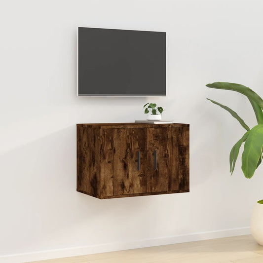 Seinäkiinnitettävä TV-taso savutammi 57x34,5x40 cm - Sisustajankoti.fi