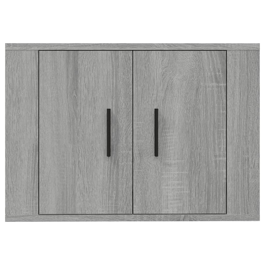 Seinäkiinnitettävä TV-taso harmaa Sonoma 57x34,5x40 cm - Sisustajankoti.fi