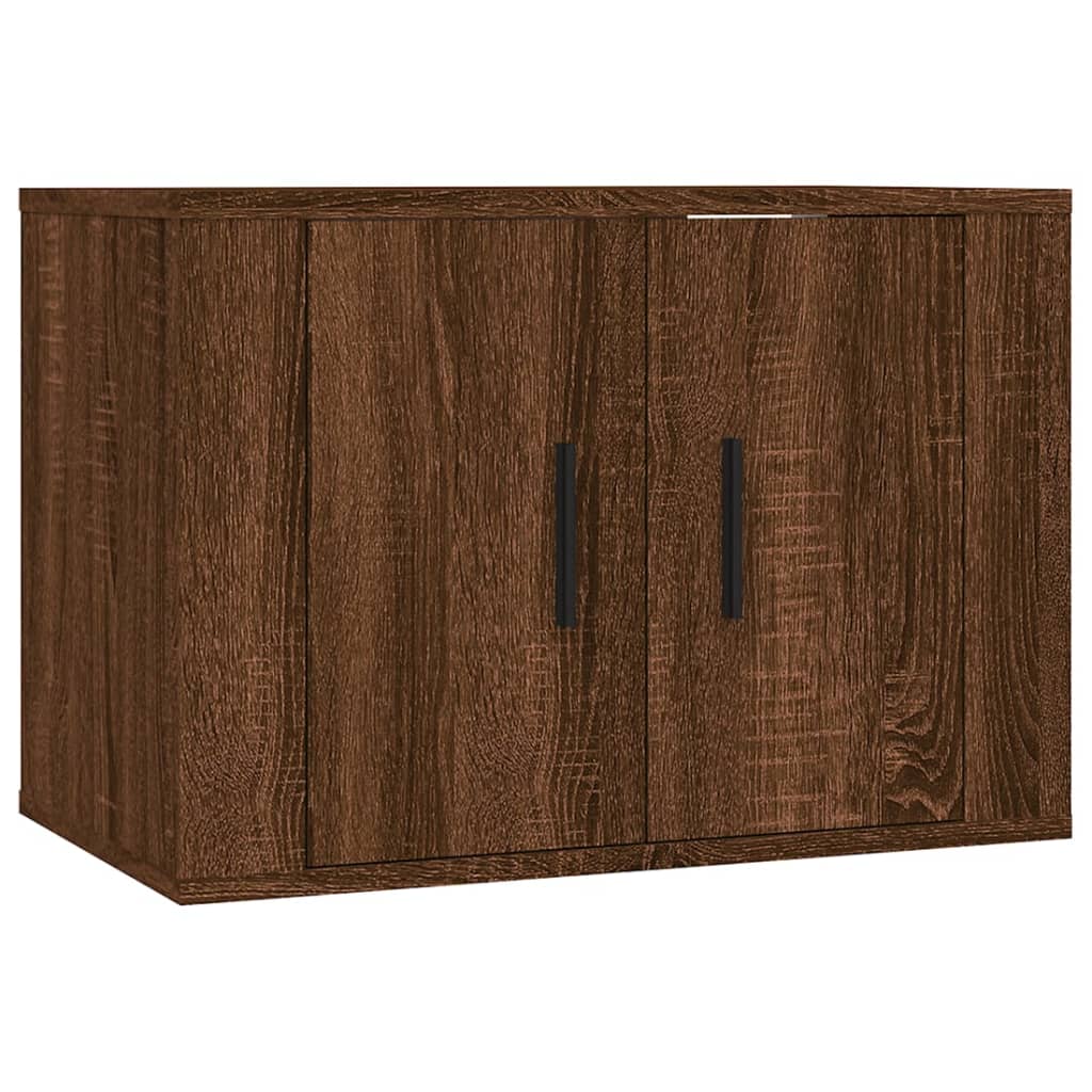 Seinäkiinnitettävä TV-taso ruskea tammi 57x34,5x40 cm - Sisustajankoti.fi