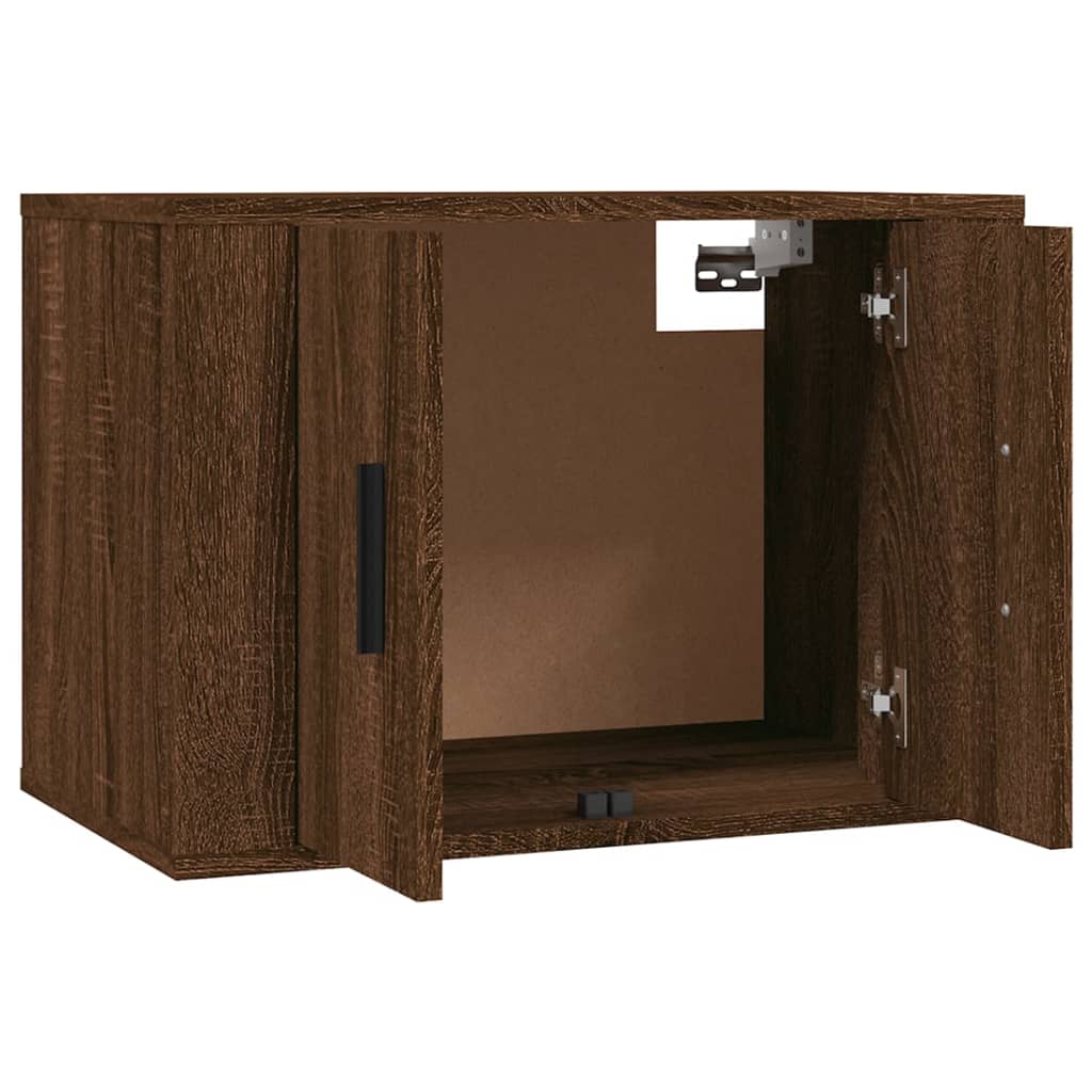 Seinäkiinnitettävä TV-taso ruskea tammi 57x34,5x40 cm - Sisustajankoti.fi