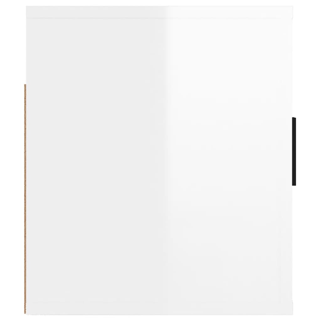 Seinäkiinnitettävä TV-taso korkeakiilto valk. 100x34,5x40 cm - Sisustajankoti.fi