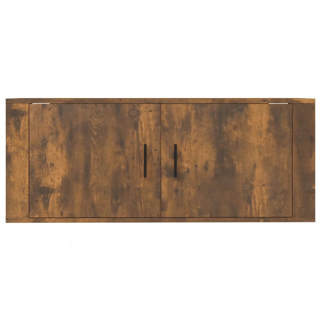 Seinäkiinnitettävä TV-taso savutammi 100x34,5x40 cm - Sisustajankoti.fi