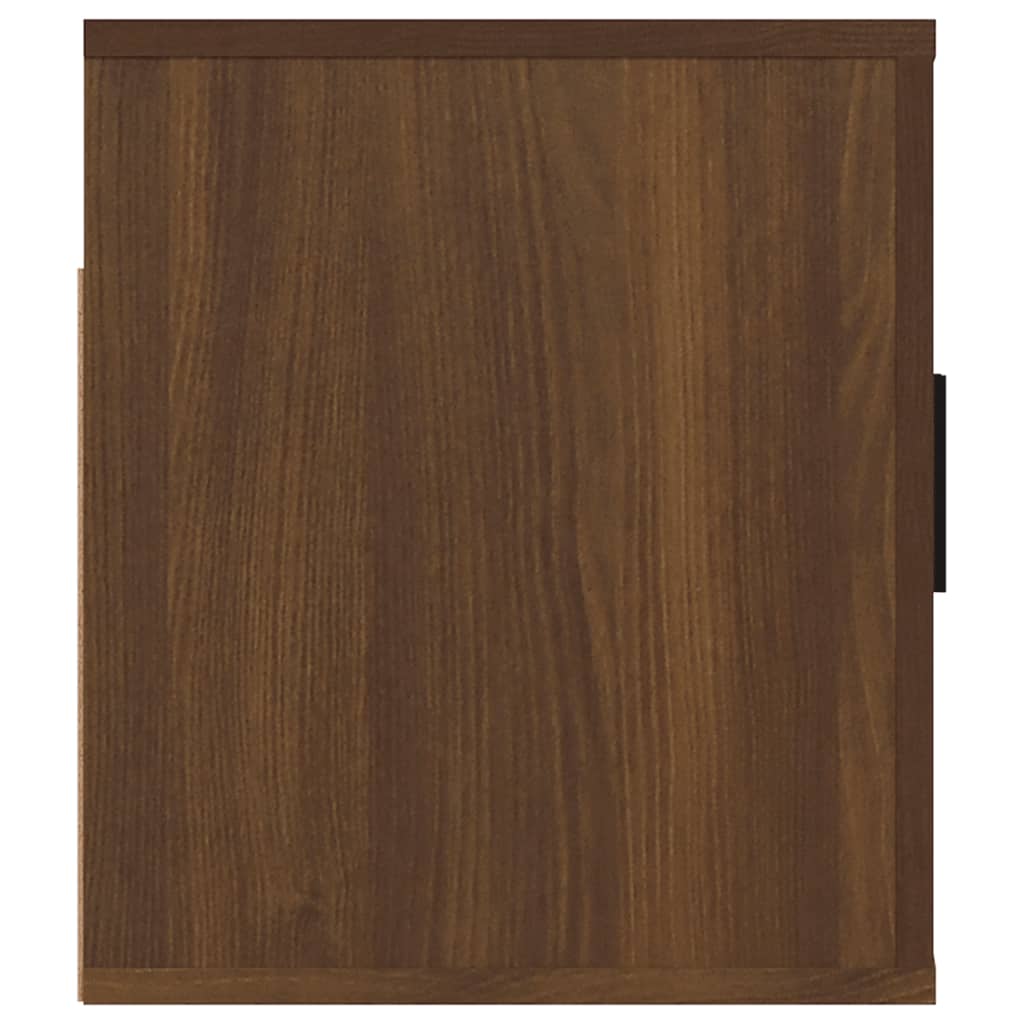 Seinäkiinnitettävä TV-taso ruskea tammi 100x34,5x40 cm - Sisustajankoti.fi