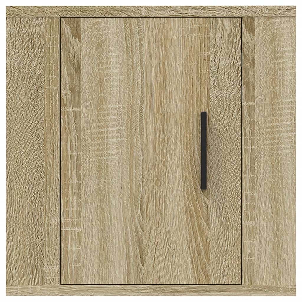 Seinäkiinnitettävät TV-tasot 2 kpl Sonoma-tammi 40x34,5x40 cm - Sisustajankoti.fi