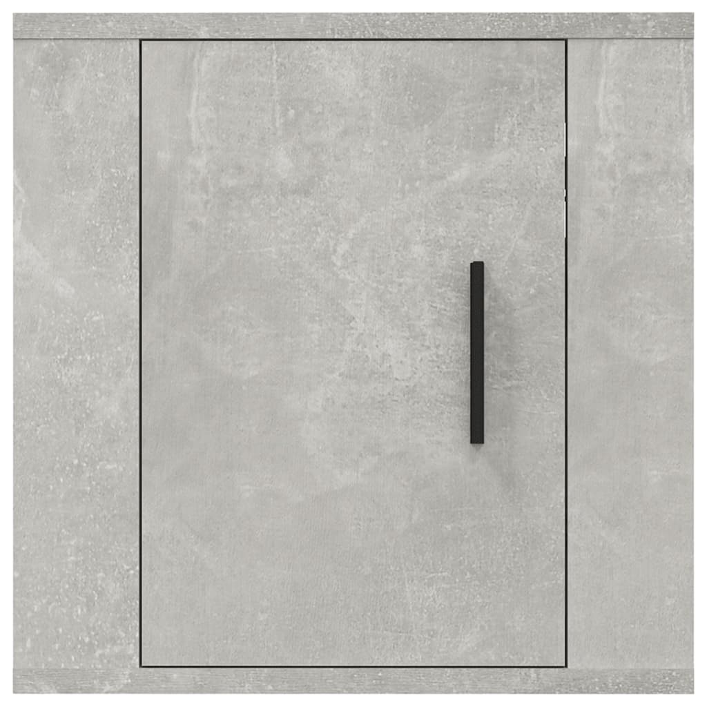 Seinäkiinnitettävä TV-taso betoninharmaa 40x34,5x40 cm - Sisustajankoti.fi