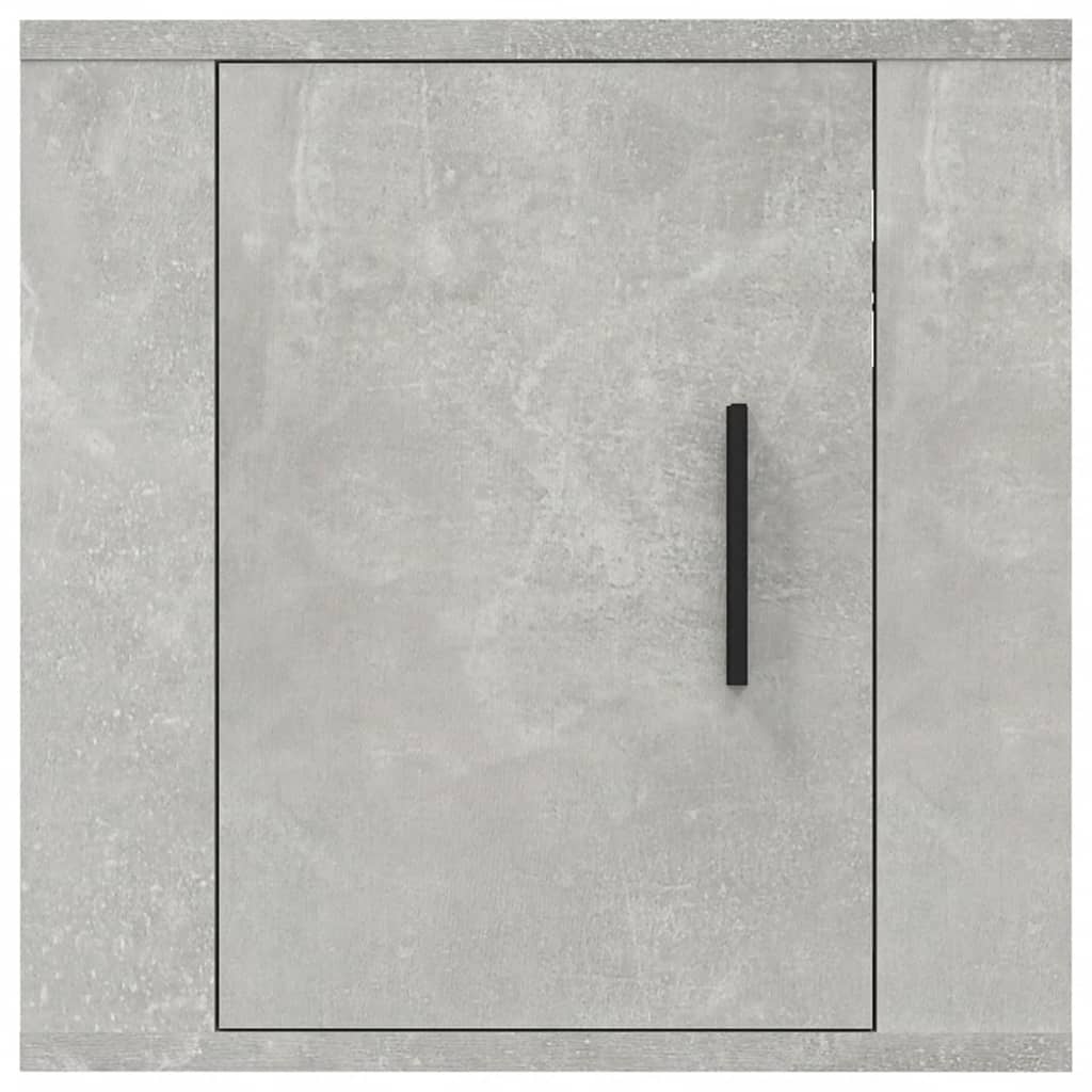 Seinäkiinnitettävät TV-tasot 2 kpl betoninharmaa 40x34,5x40 cm - Sisustajankoti.fi