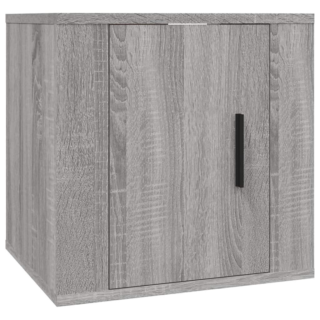 Seinäkiinnitettävä TV-taso harmaa Sonoma 40x34,5x40 cm - Sisustajankoti.fi