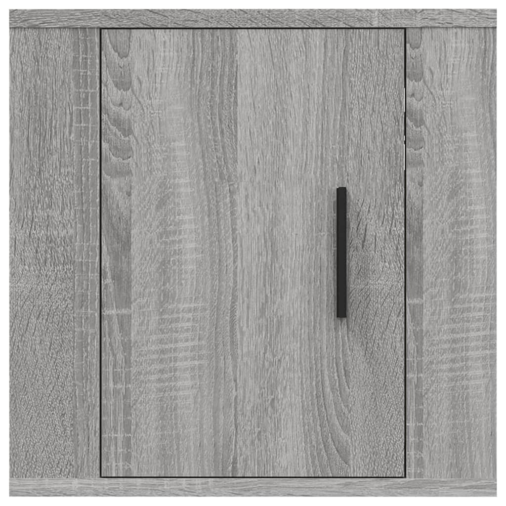 Seinäkiinnitettävä TV-taso harmaa Sonoma 40x34,5x40 cm - Sisustajankoti.fi