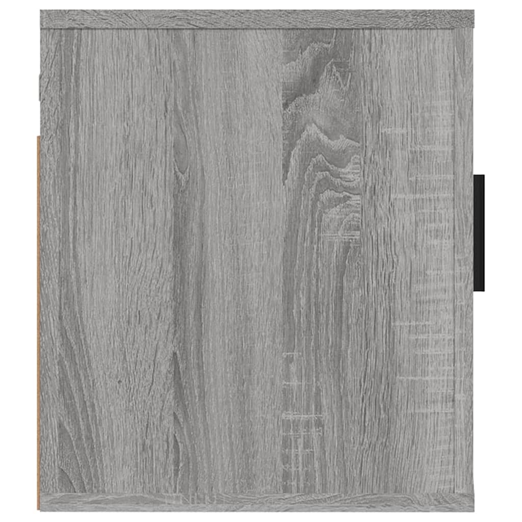 Seinäkiinnitettävät TV-tasot 2 kpl harmaa Sonoma 40x34,5x40 cm - Sisustajankoti.fi