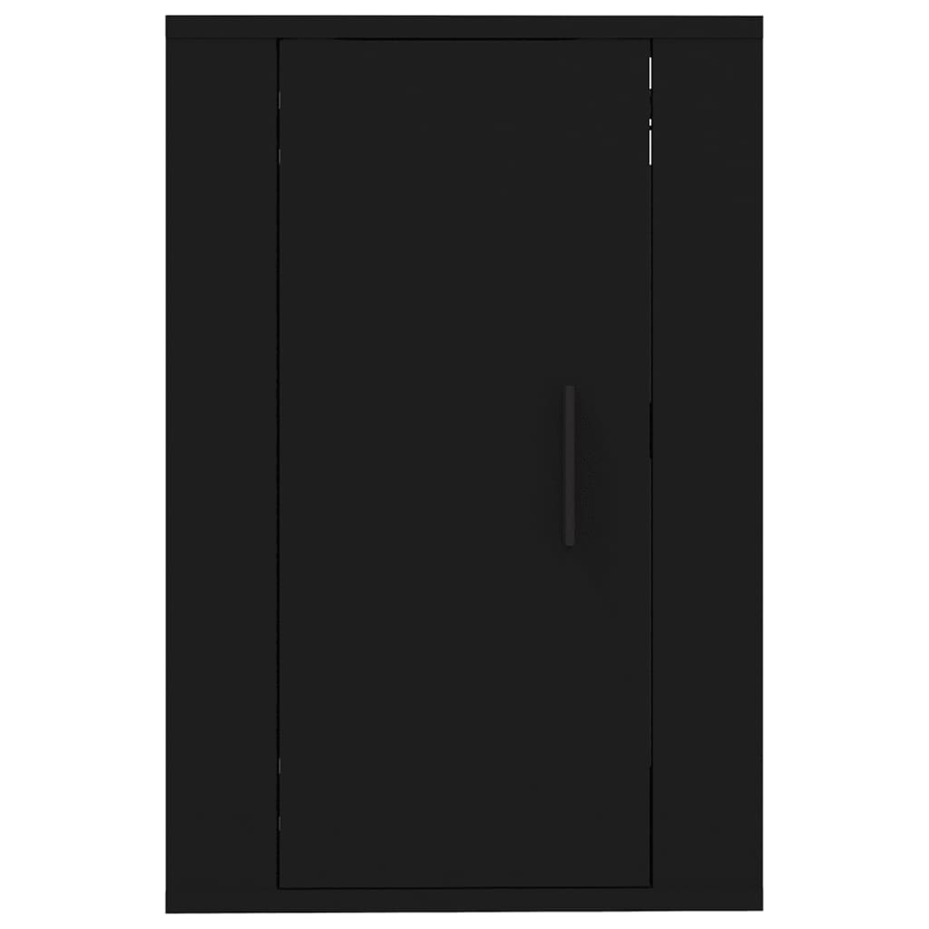 Seinäkiinnitettävät TV-tasot 2 kpl musta 40x34,5x60 cm - Sisustajankoti.fi