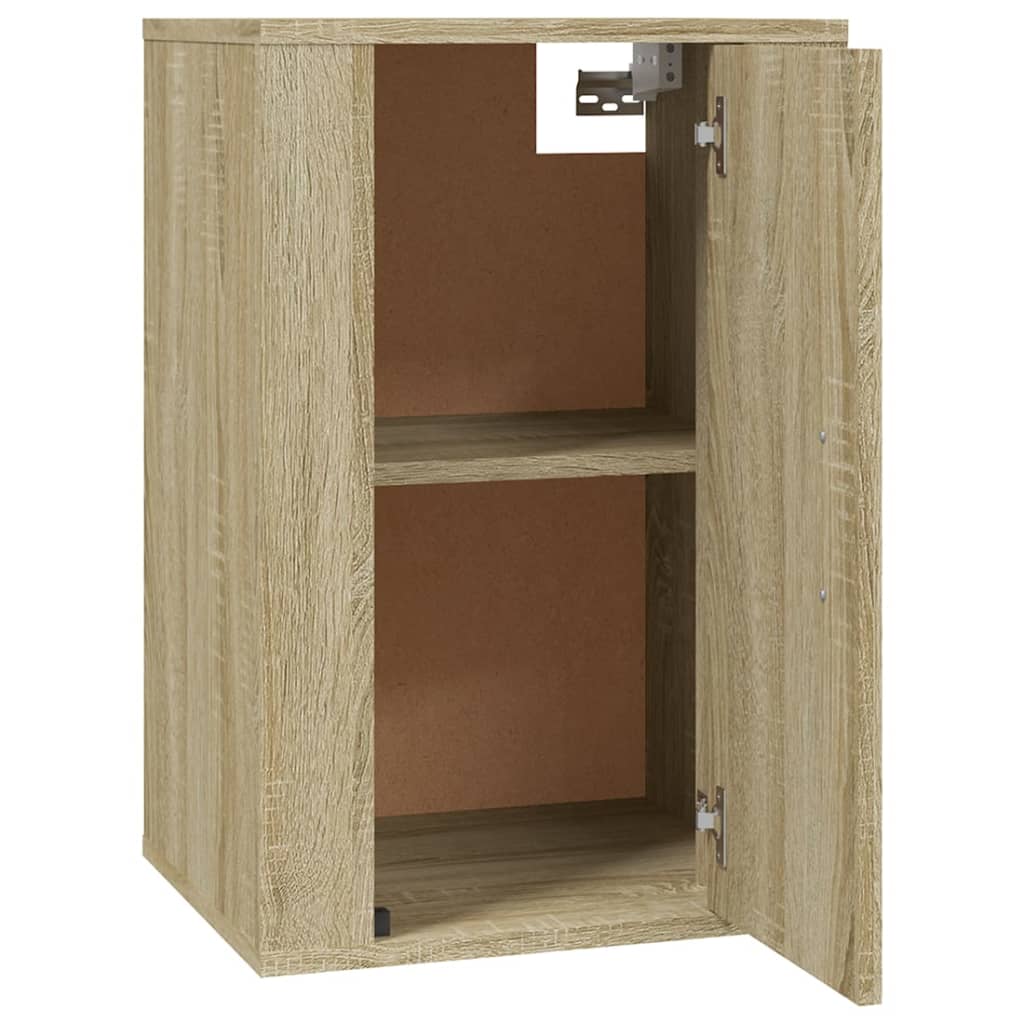 Seinäkiinnitettävät TV-tasot 2 kpl Sonoma-tammi 40x34,5x60 cm - Sisustajankoti.fi