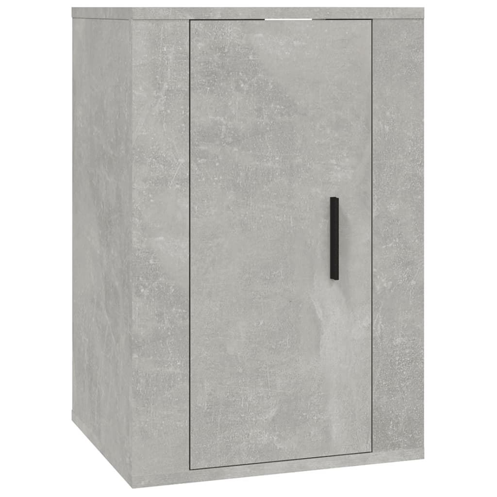 Seinäkiinnitettävät TV-tasot 2 kpl betoninharmaa 40x34,5x60 cm - Sisustajankoti.fi