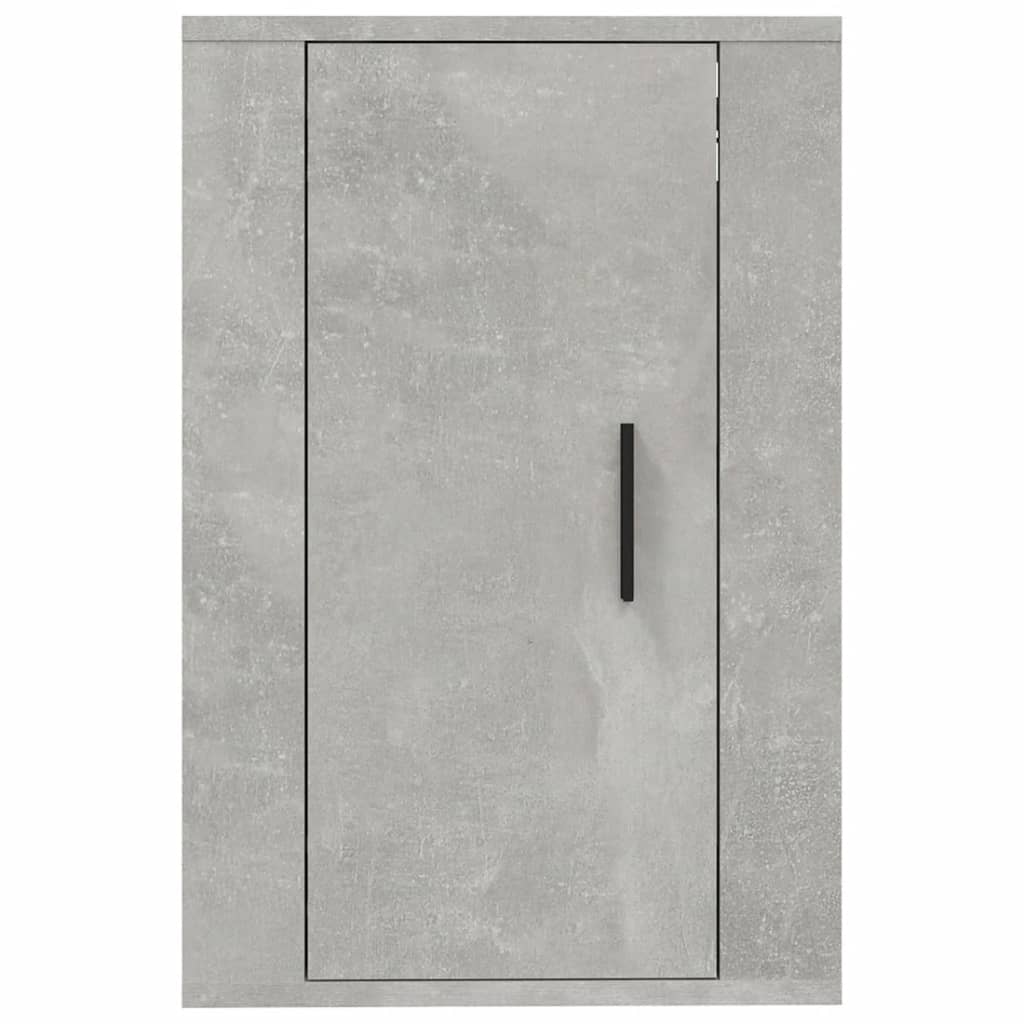 Seinäkiinnitettävät TV-tasot 2 kpl betoninharmaa 40x34,5x60 cm - Sisustajankoti.fi