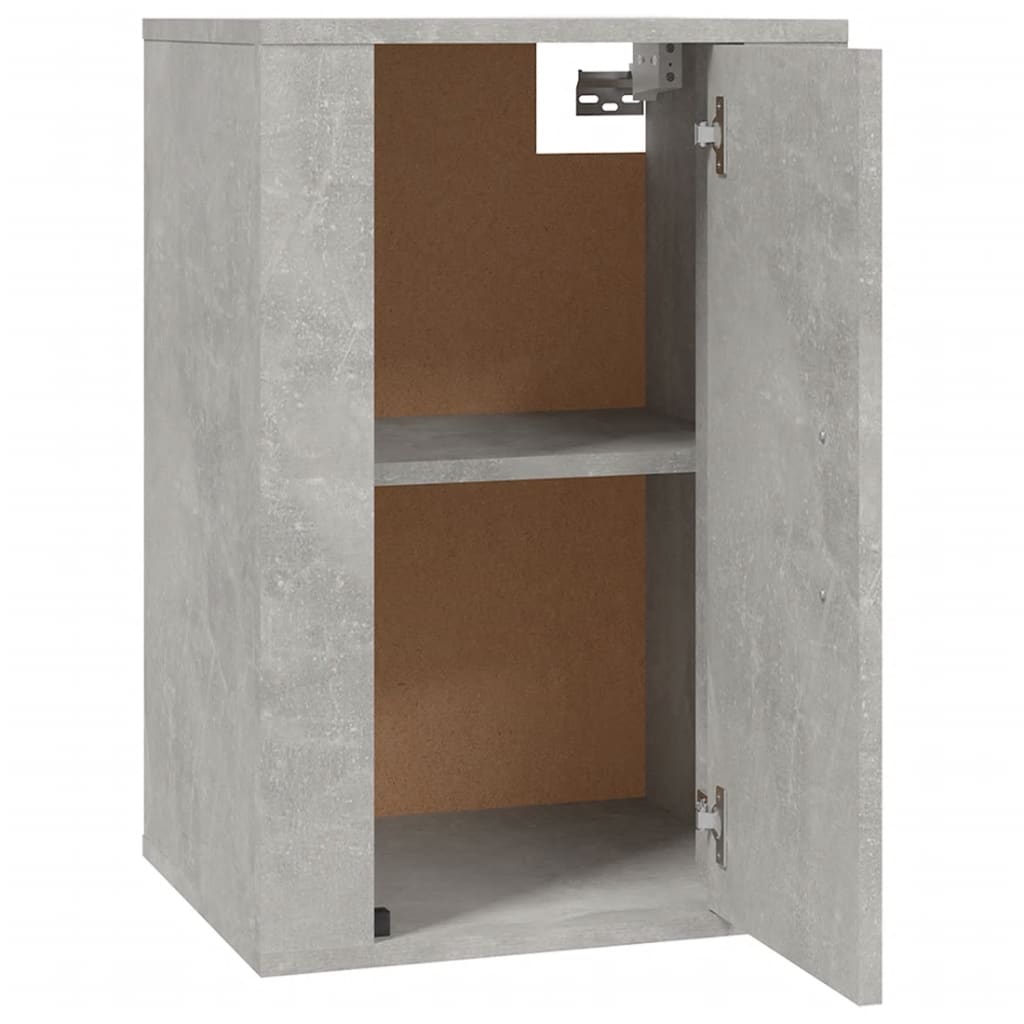 Seinäkiinnitettävät TV-tasot 2 kpl betoninharmaa 40x34,5x60 cm - Sisustajankoti.fi