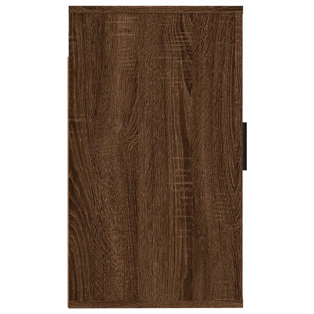 Seinäkiinnitettävät TV-tasot 2 kpl ruskea tammi 40x34,5x60 cm - Sisustajankoti.fi