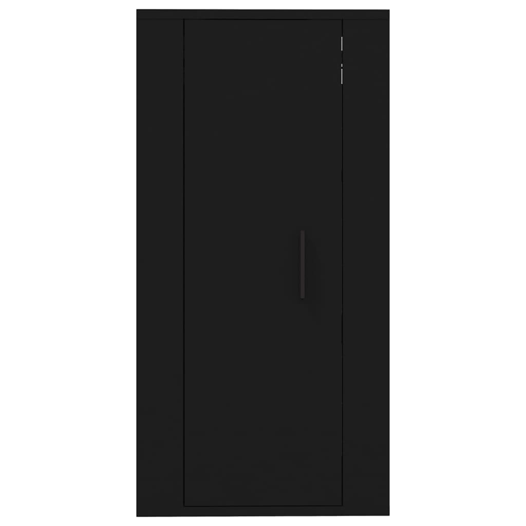 Seinäkiinnitettävä TV-taso musta 40x34,5x80 cm - Sisustajankoti.fi