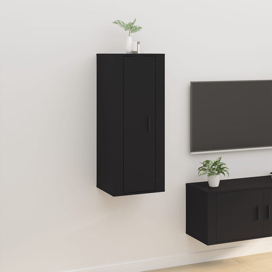 Seinäkiinnitettävä TV-taso musta 40x34,5x100 cm - Sisustajankoti.fi