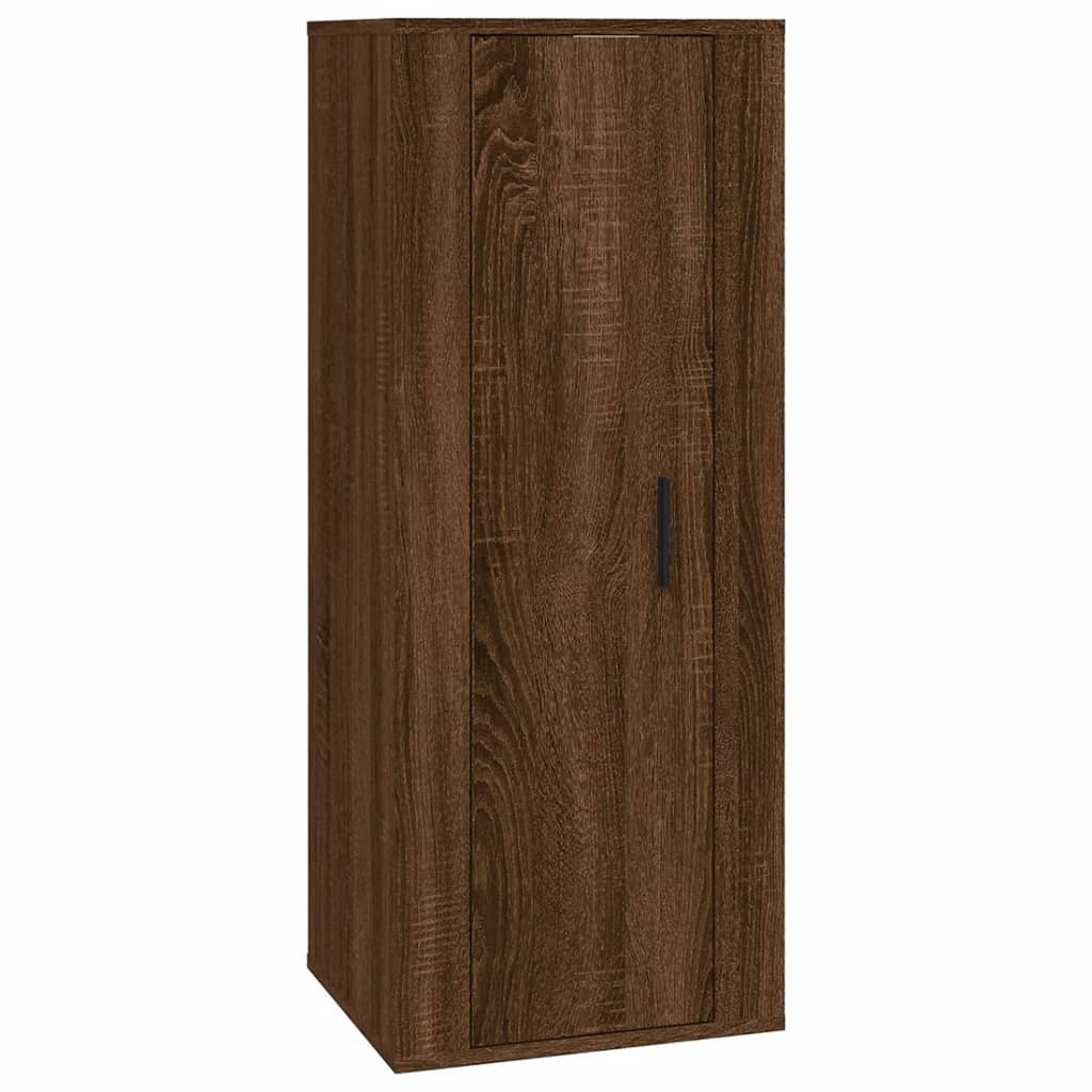 Seinäkiinnitettävä TV-taso ruskea tammi 40x34,5x100 cm - Sisustajankoti.fi