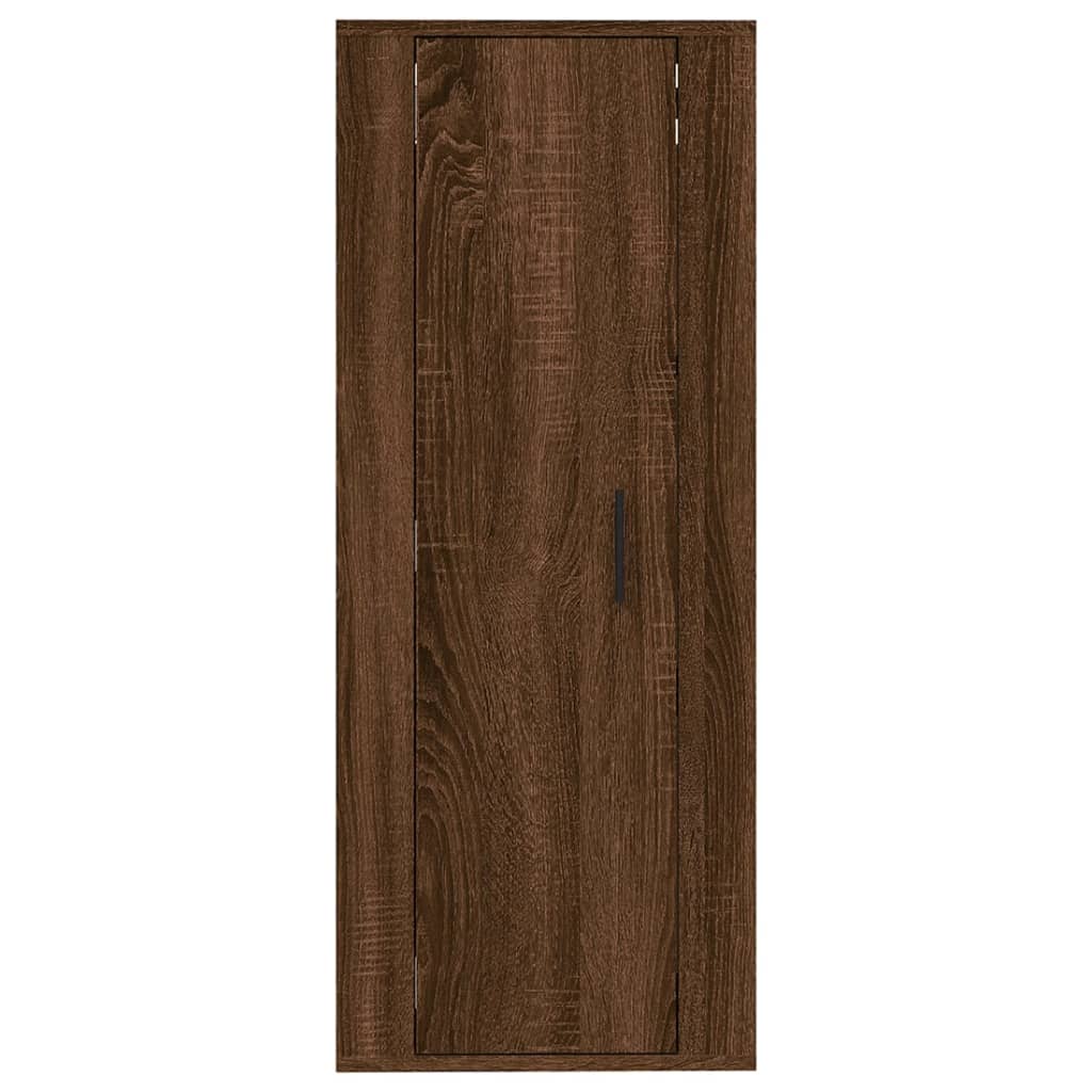 Seinäkiinnitettävä TV-taso ruskea tammi 40x34,5x100 cm - Sisustajankoti.fi
