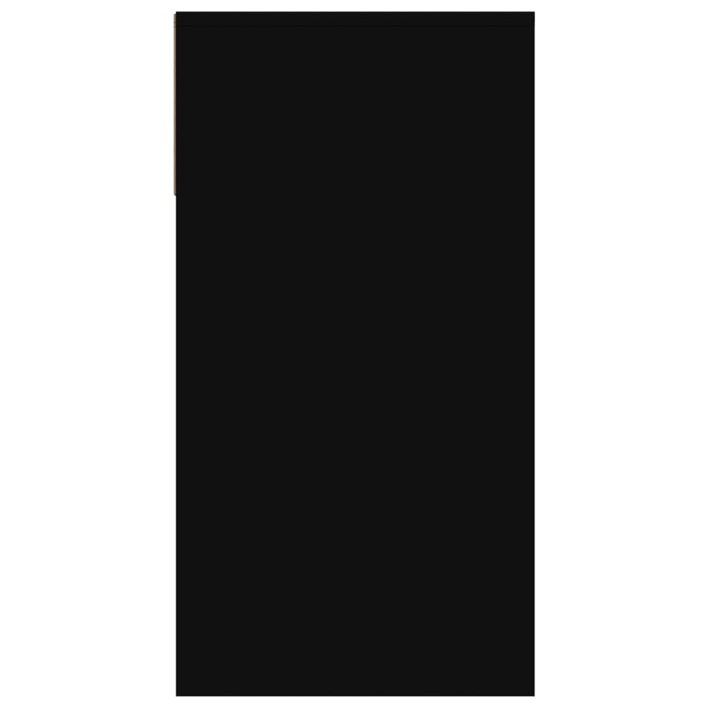 Konsolipöytä musta 100x39x75 cm tekninen puu - Sisustajankoti.fi