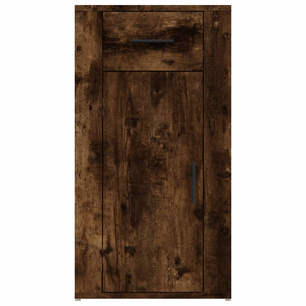 Pöytäkaappi savutammi 40x49x75 cm tekninen puu - Sisustajankoti.fi