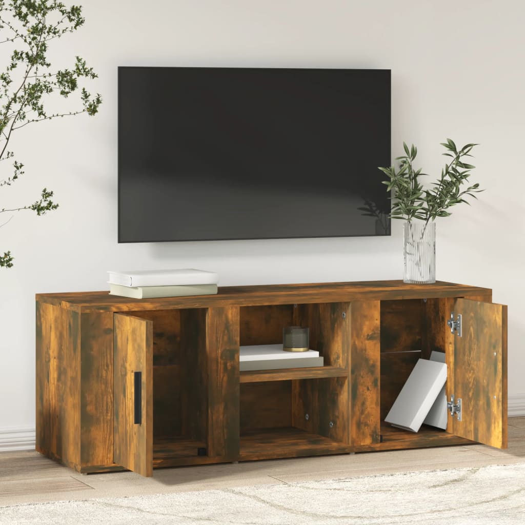 TV-taso savutammi 100x31,5x35 cm tekninen puu - Sisustajankoti.fi