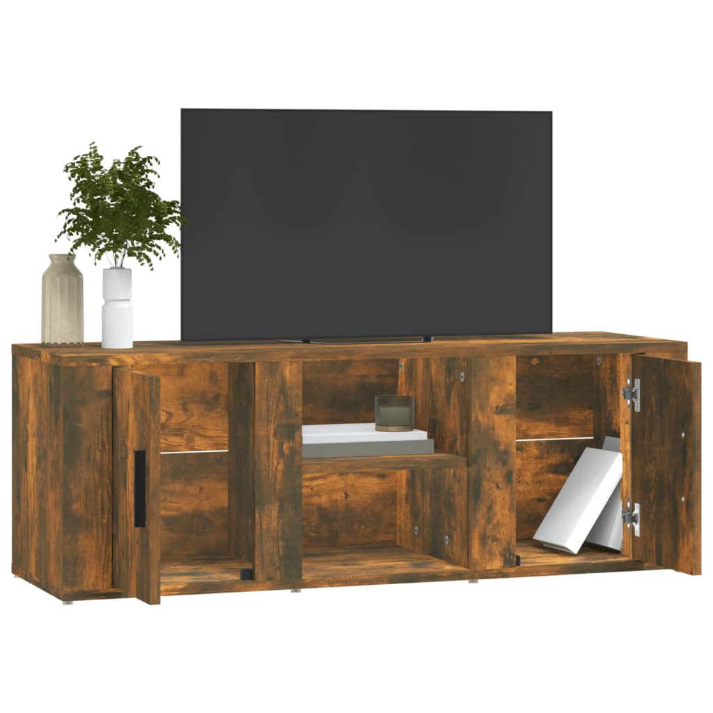 TV-taso savutammi 100x31,5x35 cm tekninen puu - Sisustajankoti.fi