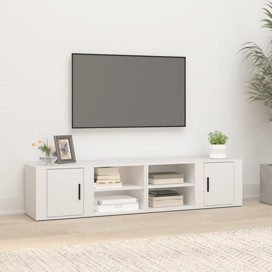 Seinäkaapit 2 kpl valkoinen 80x31,5x36 cm tekninen puu - Sisustajankoti.fi